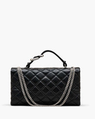 The Quilted XL Dual Convertible Shoulder Bag Black - Marc Jacobs