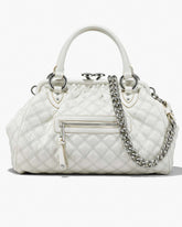 Re-Edition Quilted Leather Stam Bag Cloud White - Marc Jacobs