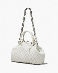 Re-Edition Quilted Leather Stam Bag Cloud White - Marc Jacobs