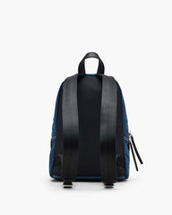 The Biker Colorblock Denim Medium Backpack Indigo Multi - Marc Jacobs