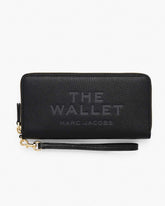 The Leather Continental Wallet Black - Marc Jacobs