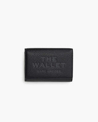 The Leather Trifold Wallet Black - Marc Jacobs