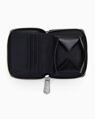 The Coated Glitter Everyday Slim Compact Wallet Silver - Marc Jacobs