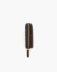 The Leather Mini Compact Wallet Ganache - Marc Jacobs