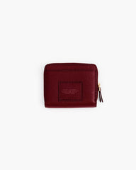 The Leather Mini Compact Wallet Cherry - Marc Jacobs