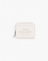 The Leather Mini Compact Wallet Cotton - Marc Jacobs