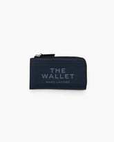 The Leather Top Zip Multi Wallet Blue Sea - Marc Jacobs