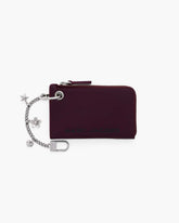 The Top Zip Charm Wallet Dark Plum - Marc Jacobs