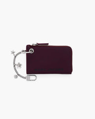 The Top Zip Charm Wallet Dark Plum - Marc Jacobs