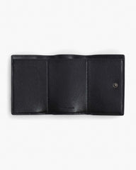 The Utility Snapshot DTM Mini Trifold Wallet Black - Marc Jacobs