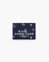 The Bandana Card Case Navy Multi - Marc Jacobs