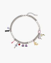 The Dollhouse Charm Necklace Silver/Multi - Marc Jacobs