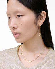 The J Marc Luxe Station Necklace Gold/Crystal - Marc Jacobs