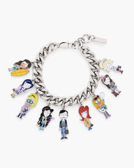 The Cities Charm Bracelet Silver/Multi - Marc Jacobs