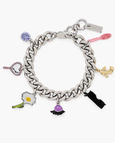 The Dollhouse Charm Bracelet Silver/Multi - Marc Jacobs