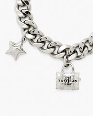 The Mini Icon Charm Bracelet Light Antique Silver - Marc Jacobs