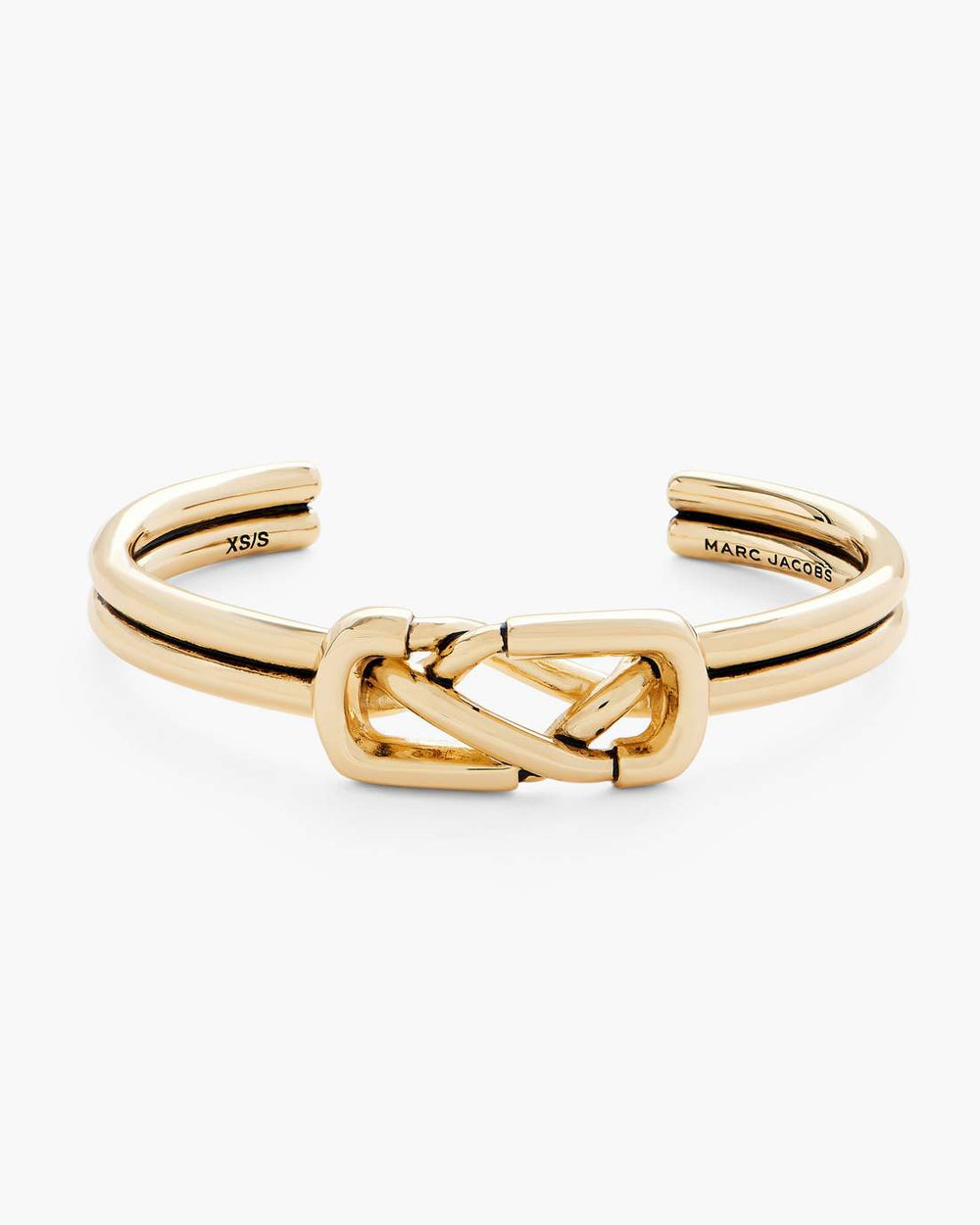 The Dual Cuff Bracelet Gold - Marc Jacobs