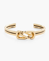 The Dual Cuff Bracelet Gold - Marc Jacobs