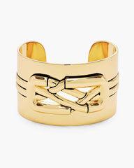 The Dual Statement Cuff Bracelet Gold - Marc Jacobs