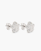 The Daisy Pave Stud Earrings Silver/Crystal - Marc Jacobs