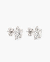 The Star Pave Stud Earrings Silver/Crystal - Marc Jacobs