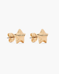 The Star Balloon Stud Earrings Light Antique Gold - Marc Jacobs