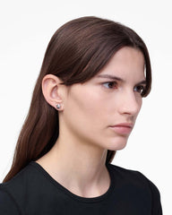 The Star Balloon Stud Earrings Light Antique Silver - Marc Jacobs