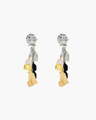 The Mini Icon Charm Earrings Gold/Silver - Marc Jacobs