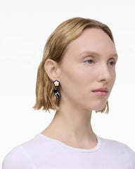 The Sticker Charm Earrings Silver Multi - Marc Jacobs