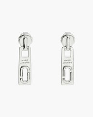 J Marc Zipper Earrings Silver - Marc Jacobs