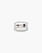 The Rouge Ring Set Silver/Multi - Marc Jacobs