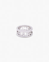 The Monogram Ring Silver - Marc Jacobs