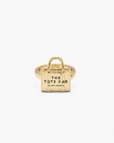The Tote Bag Ring Light Antique Gold - Marc Jacobs