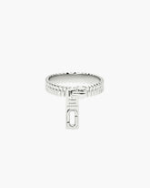 J Marc Zipper Ring Silver - Marc Jacobs