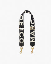 The Logo Webbing Strap Black/White - Marc Jacobs