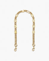 The Logo Chain Shoulder Strap Gold - Marc Jacobs