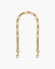 The Logo Chain Shoulder Strap Gold - Marc Jacobs