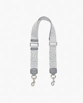 The Outline Logo Webbing Strap Wolf Grey Multi - Marc Jacobs