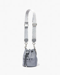 The Outline Logo Webbing Strap Wolf Grey Multi - Marc Jacobs