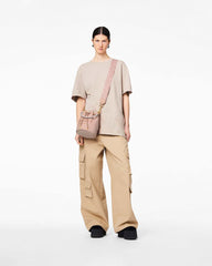 The Outline Logo Webbing Strap Rose Multi - Marc Jacobs