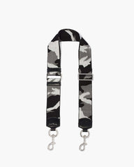 The Camo Webbing Strap Grey/Black/Nickel - Marc Jacobs