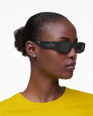The Oval Sunglasses Black - Marc Jacobs