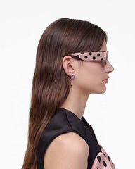 The Oval Sunglasses Peach Multi - Marc Jacobs