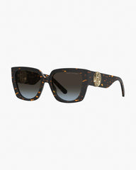 The J Marc Square Cutout Sunglasses Havana - Marc Jacobs