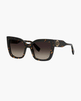 The J Marc Square Sunglasses Havana - Marc Jacobs