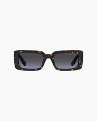 The Rectangle Sunglasses Havana - Marc Jacobs