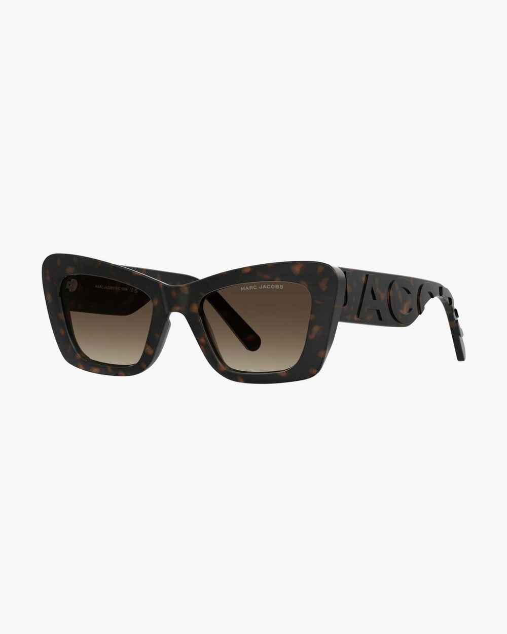 The Bold Logo Cat Eye Sunglasses Havana - Marc Jacobs