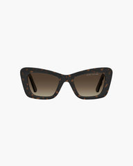 The Bold Logo Cat Eye Sunglasses Havana - Marc Jacobs