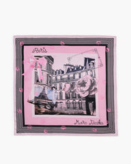 The City Silk Scarf Paris Paris - Marc Jacobs