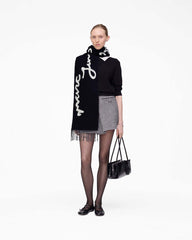 Marc Is Joy Scarf Black - Marc Jacobs